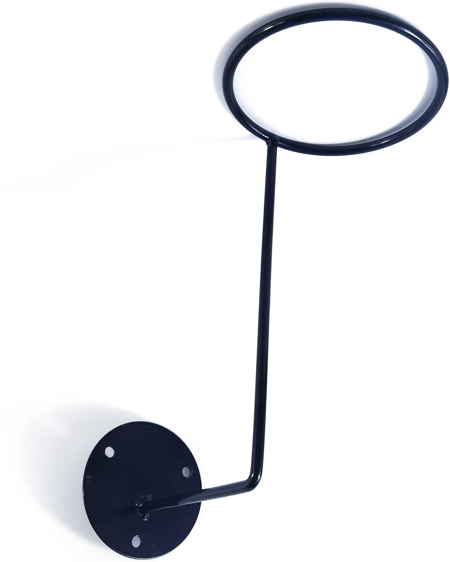 TIHOOD 4PCS Helmet Holder, Metal Stand Wall Mounted Hanger Rack for Jacket, Hats, Multifunctional Helmet Rack, Motorcycle Accessories