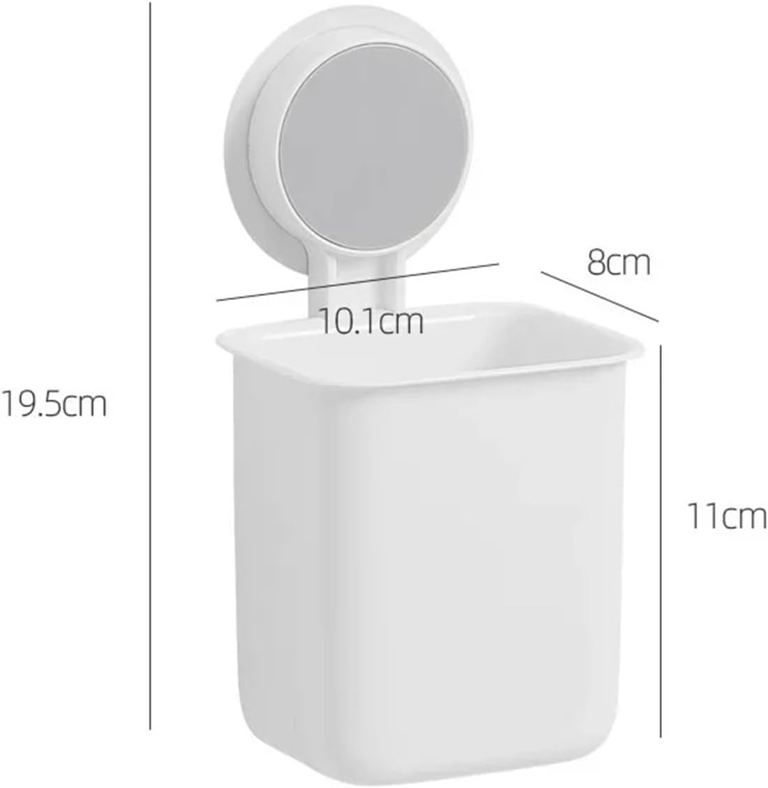 Portable Toothbrush Wall Mounted Holder Toothpaste Mouth Cup Waterproof Holder Drill-Free Bathroom Storage Shelf Rack Organizer