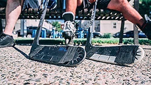 Wraparound Hockey Stick Blade Protector for Off Ice Training - Long Lasting -Cuts to Fit Junior, Senior Sticks - Hockey Training Equipment, Accessories, Gear