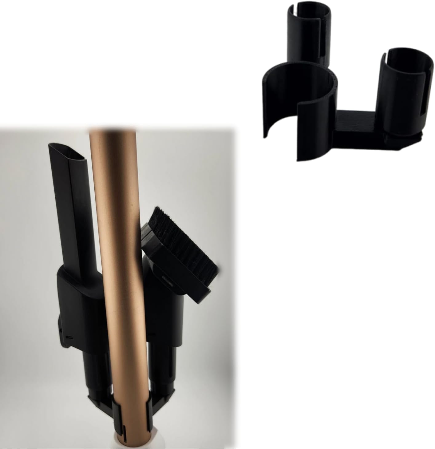 For Shark Detect Pro Vacuum Accessory Clip, Holder for Brushroll and Crevice Tool, Vacuum Attachments Organizer, Cleaning Tool Storage Solution