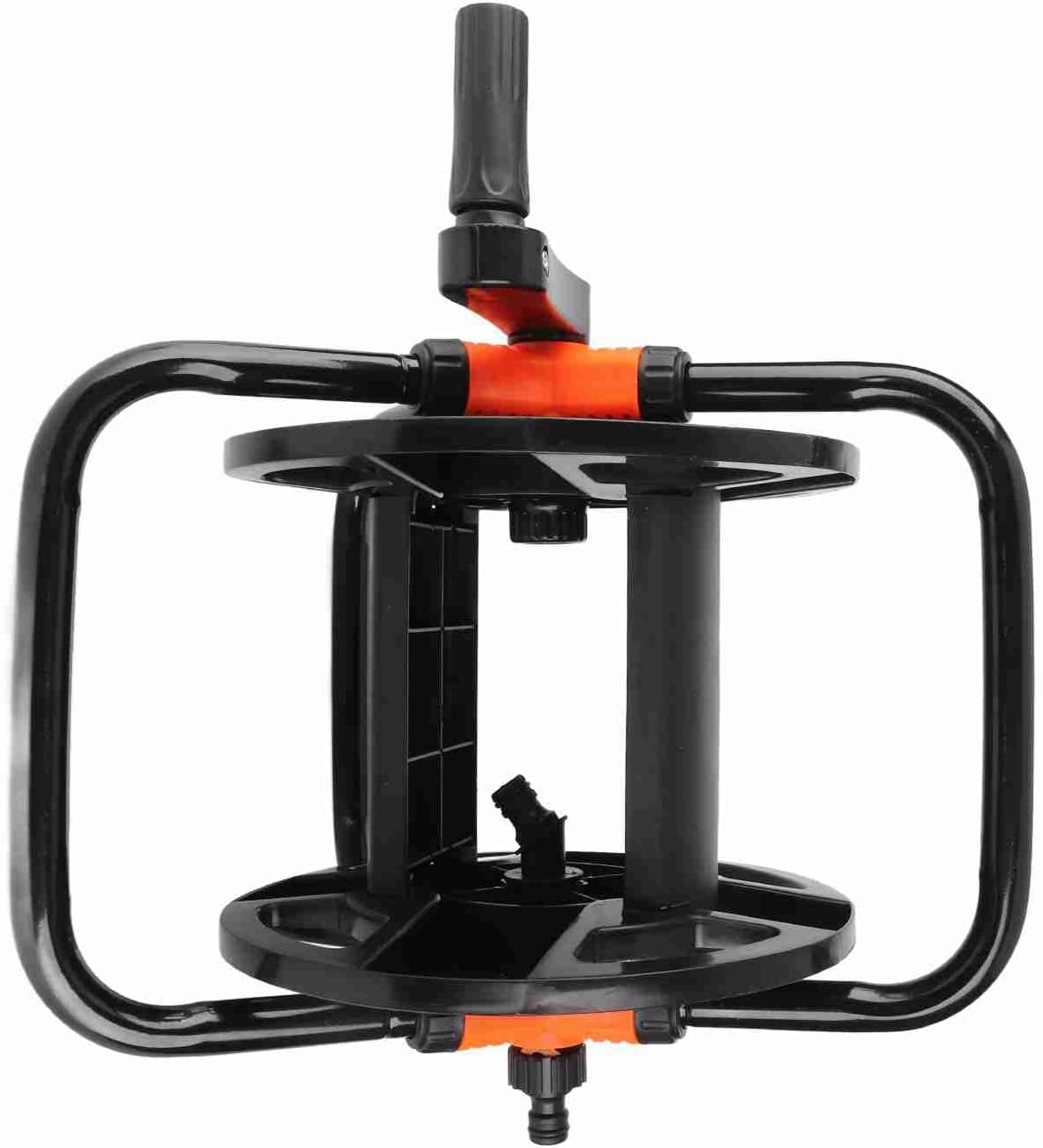 Water Hose Reel Cart, Portable Water Hose Reel Cart Pipe Storage Rack ABS Single Arm Tool for Garden Car Washing Watering