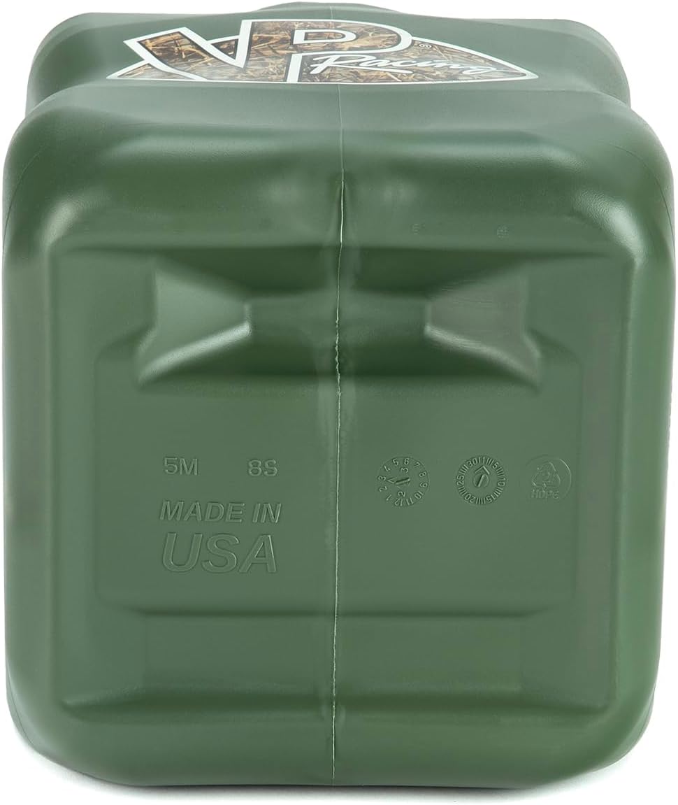 VP Racing 3846-CA, 5.5 Gallon Motorsports Jug Camo Square w/Hose