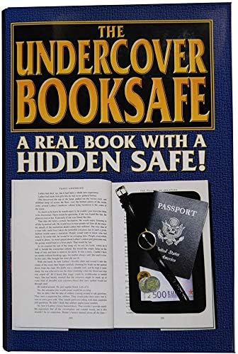 STREETWISE Large Hardbound Book Safe – Hidden Storage Book – Conceal Valuables in Plain Sight – Decoy Design