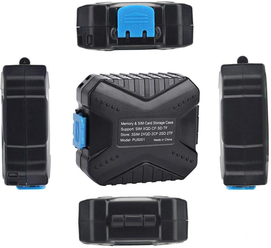Portable Memory Card Protective Case,Waterproof SD TF Cards Travel Carry Cover Shell Holder Box for Photography Lovers
