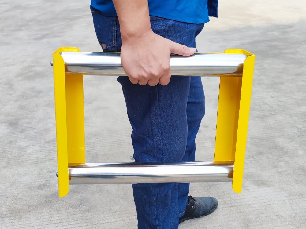 Cable Drum Roller Reel Dispenser Cable Roller Stand for Wire Reel Diameter 20cm to 50cm width 50cm SJC