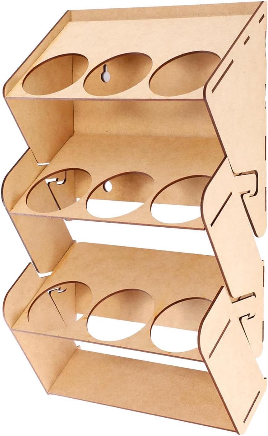 Generic Spray Can Holder Storage Rack Workspace Premium Professional Wood Wall Mount Garage Organiser Shop Paint Bottle Organizer