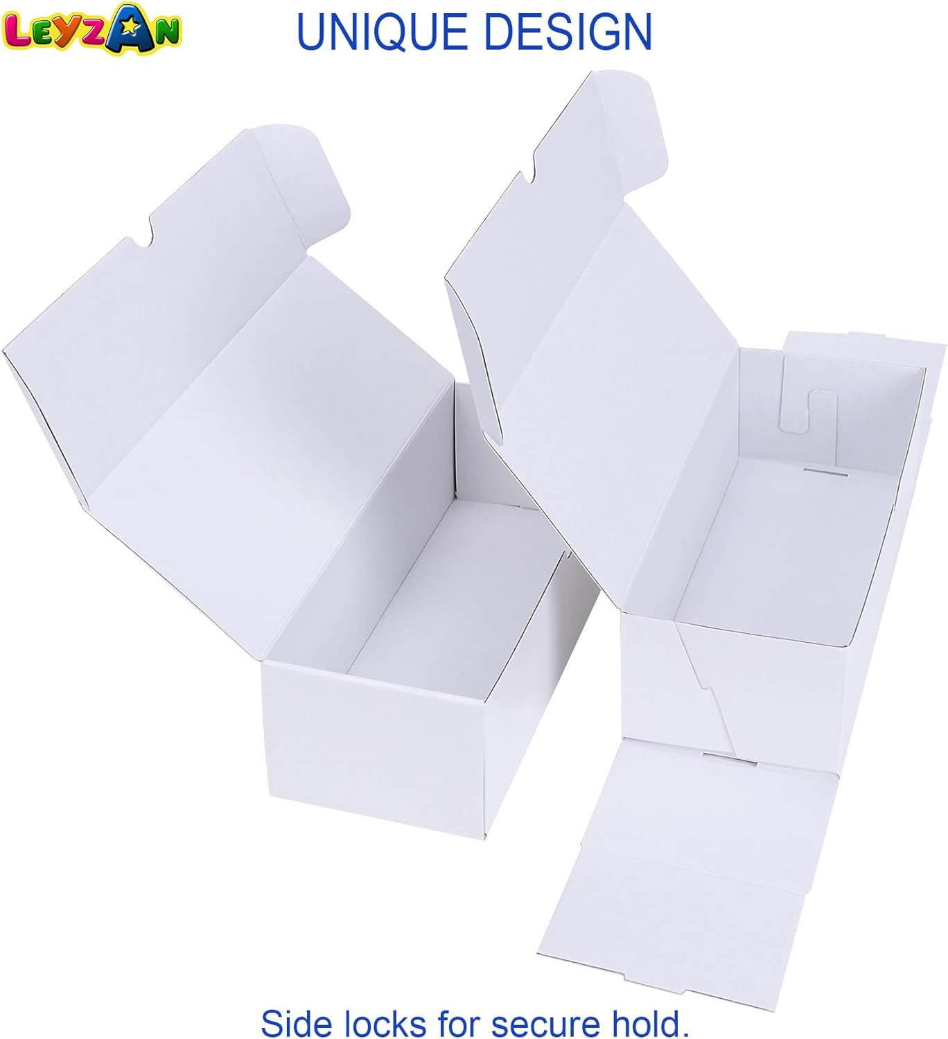 Trading-Card Storage Box, 8-Pack • 600 Count Corrugated Cardboard Storage with dividers & labels for TCG/Magic/Mtg storage and Collection, 10.4 INCH Horizontal