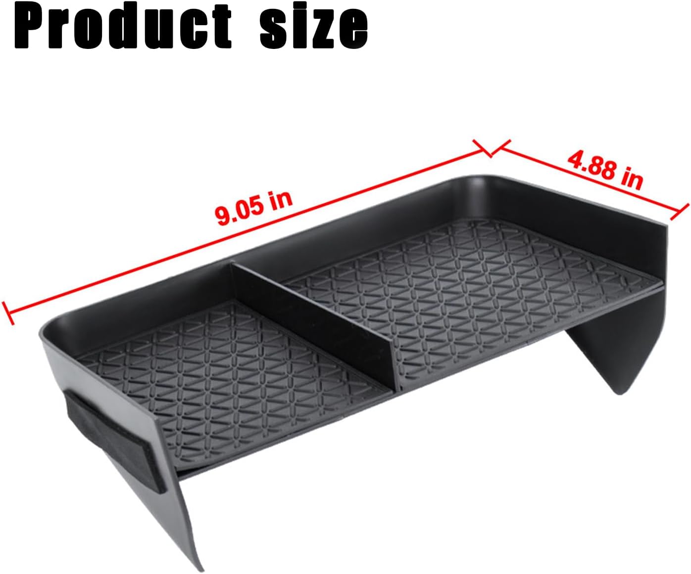 Center Console Organizer Compatible with Toyota RAV4 2024 2023-2019 Gear Shift Storage Tray Insert Divider Slot Box Secondary Interior Accessories