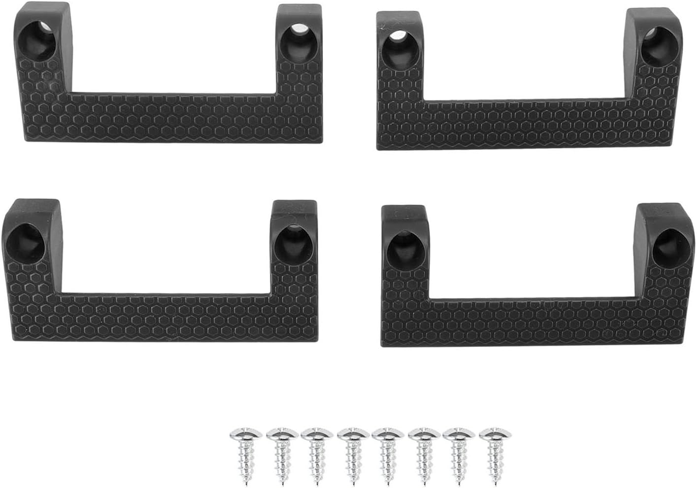Fdit Premium 4 Piece Tape Measure Holder Set, Power Tool Ladder Storage Holder for Garage Organization, Workshop Accessories