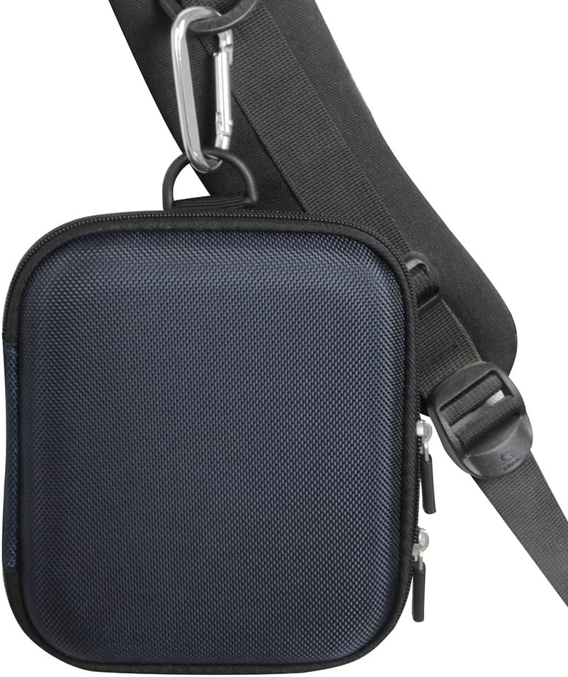Anleo Hard Travel Case for SanDisk 500GB 1TB 2TB 4TB Extreme PRO Portable SSD (Black+Orange, Case for 2 Hard Drives)