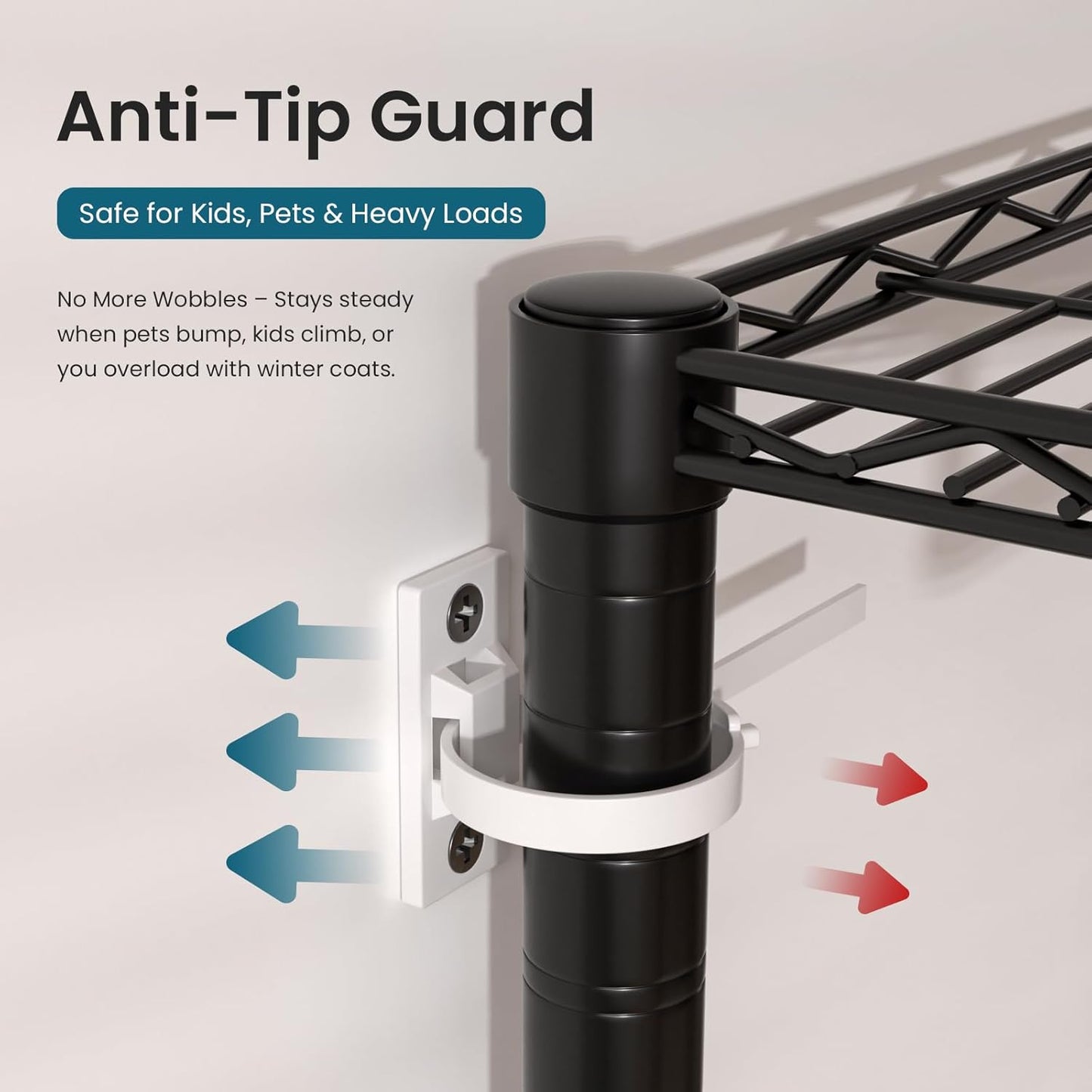 Metal Garment Racks Heavy Duty Clothes Rack Adjustable Freestanding Expandable Industrial Pipe Clothing Rack for Hanging Clothes - 70" L x 16" W x 76.7" H, Black