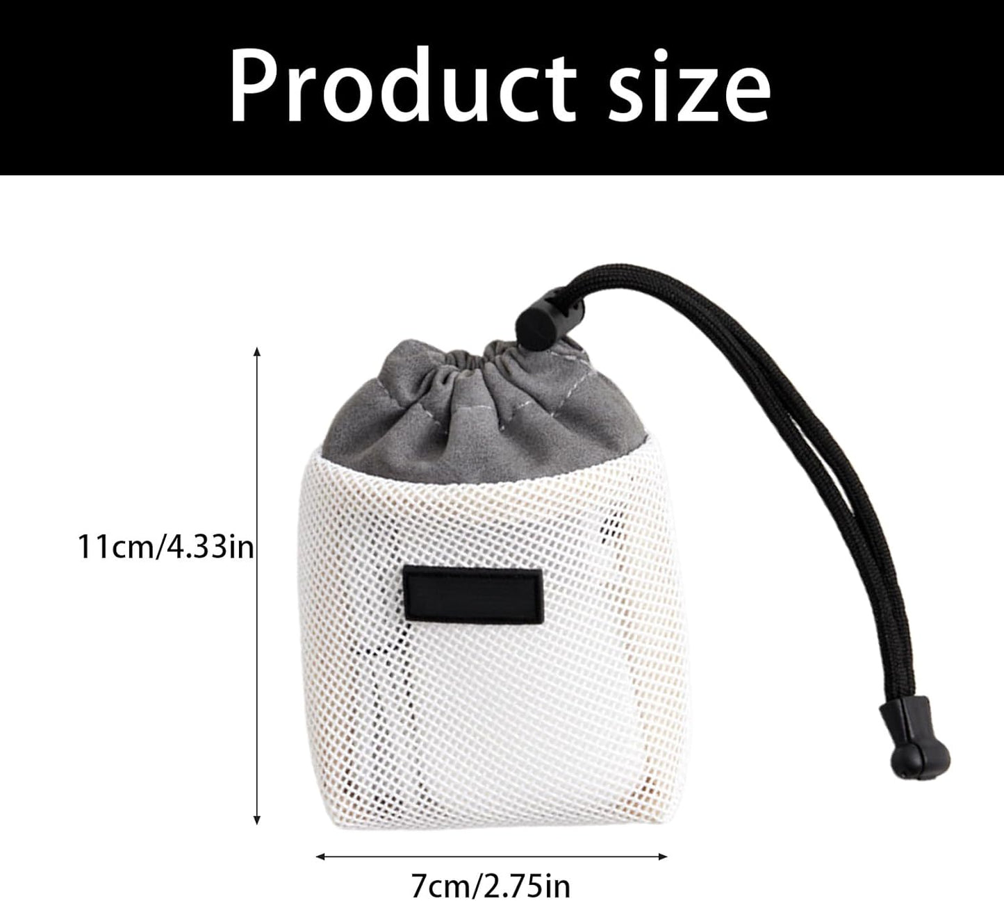 Portable Meshes Storage Pouches for Electronics Accessories Travel Accessory Organizers Bag