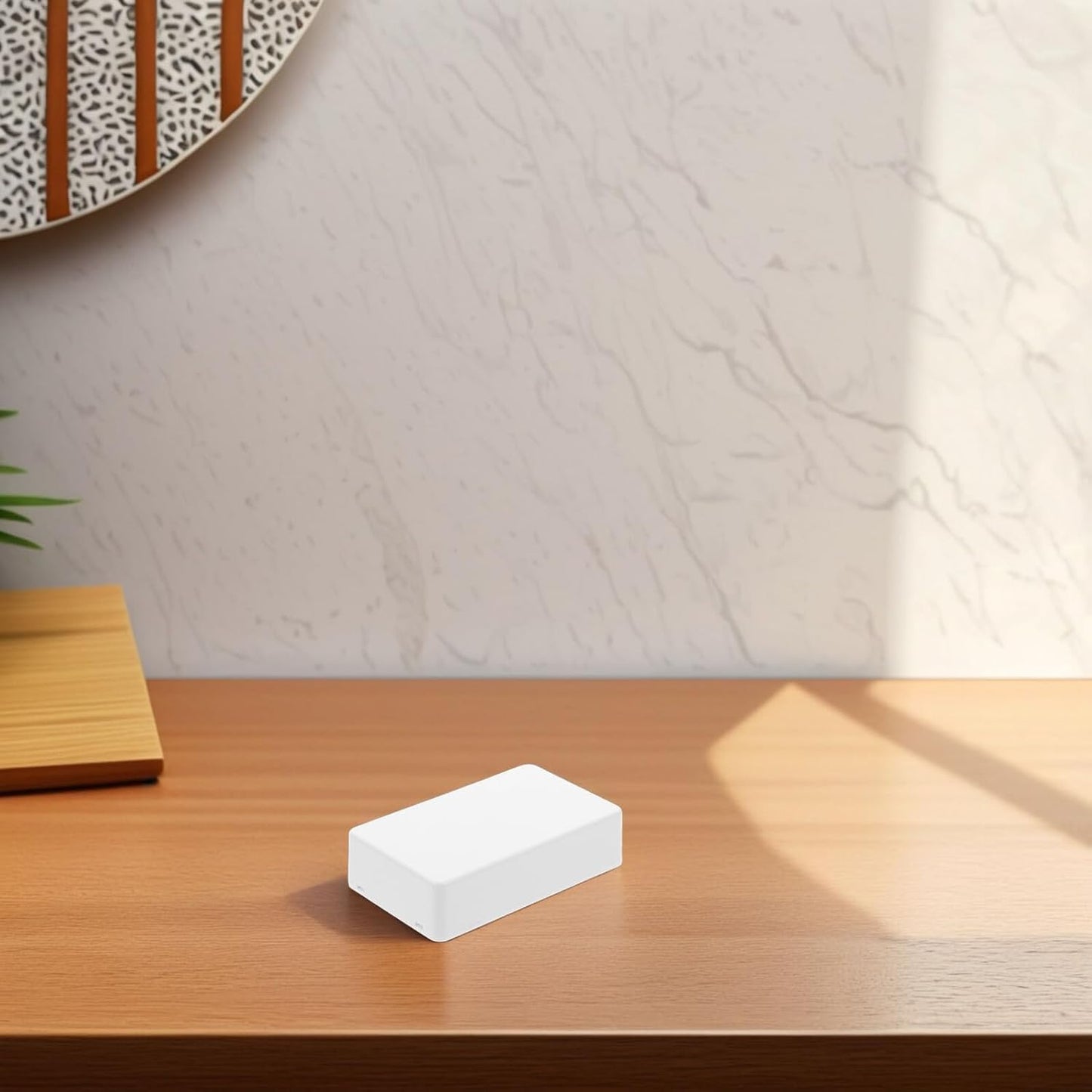 4pcs Portable Plastic Junction Boxes Hidden for Travel Storage for Cash Jewelry and Valuables Outdoor Use White