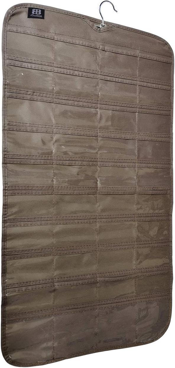BB Brotrade Hanging Jewelry Organizer,Accessories Organizer,80 Pocket Organizer for Holding Jewelries