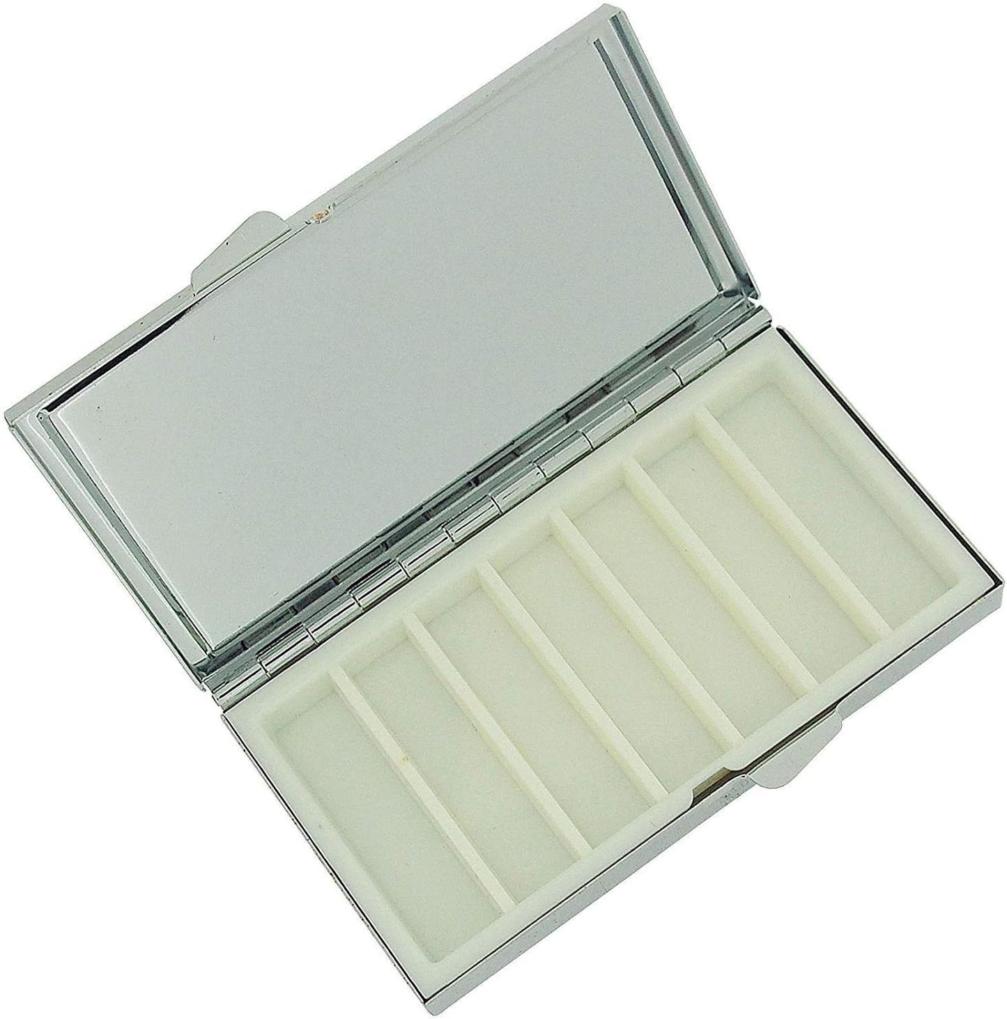 Vintage Witch's Powders Pill Box Compact Rectangle 7 Day Pill Box Pill Case Pill case