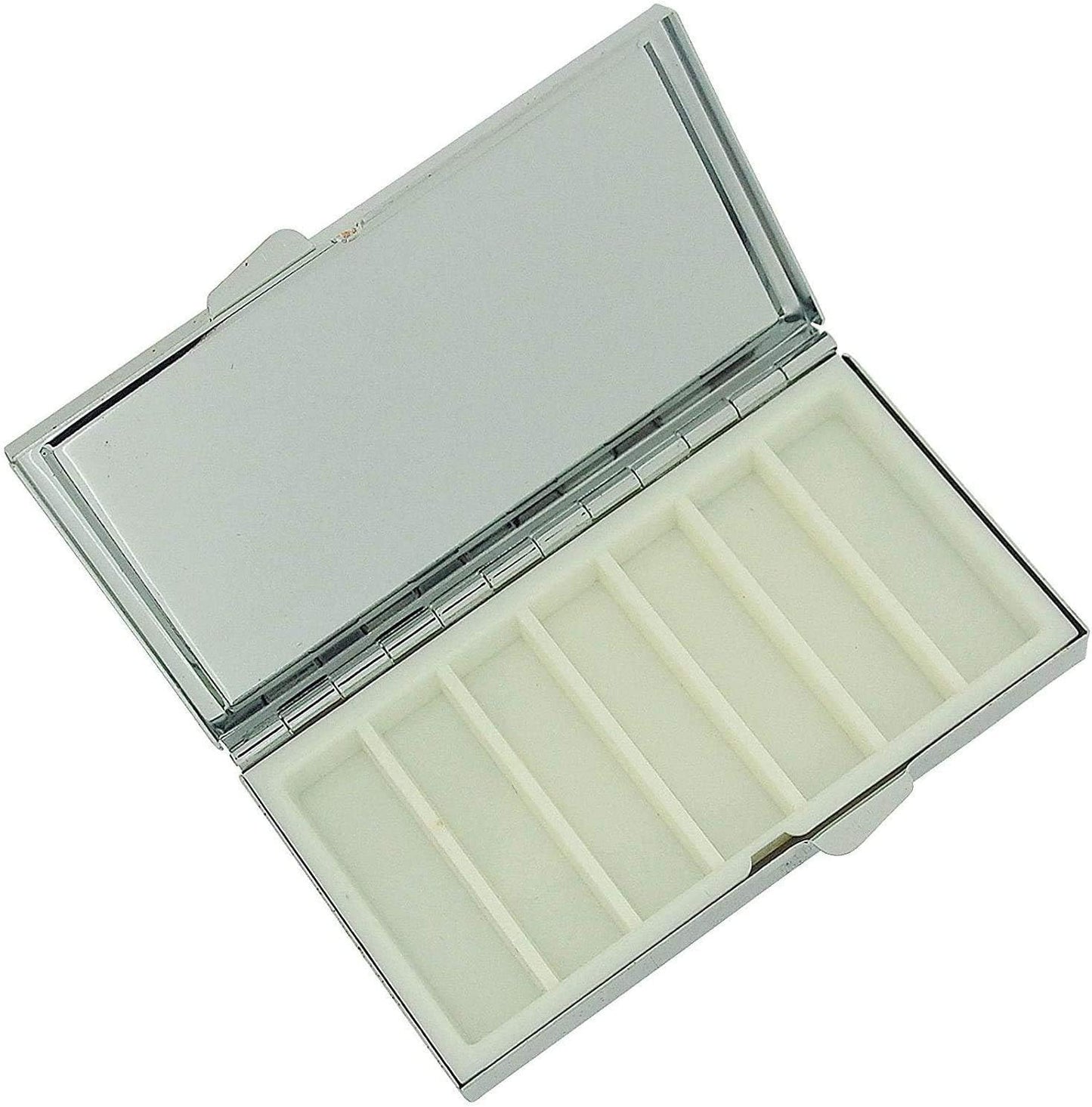 Death Cap Pill Box Compact Rectangle 7 Day Pill Box Pill Case