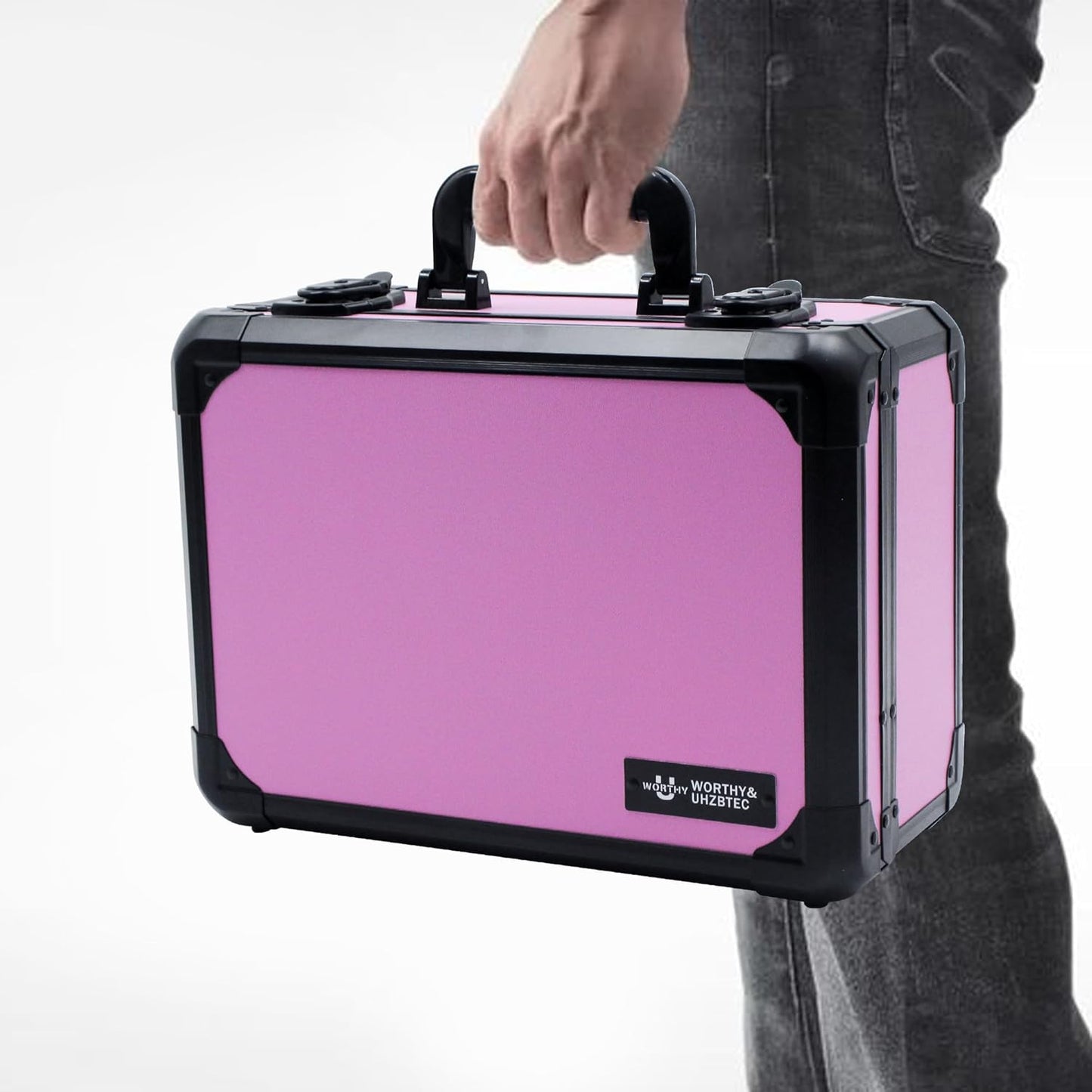 Graded Card Storage Box; Durable Sports, PSA Card Storage Case- Trading Card Storage Box - PSA Slab Case For Top Loaders (PINK, 14.17x11.2x7 inches)