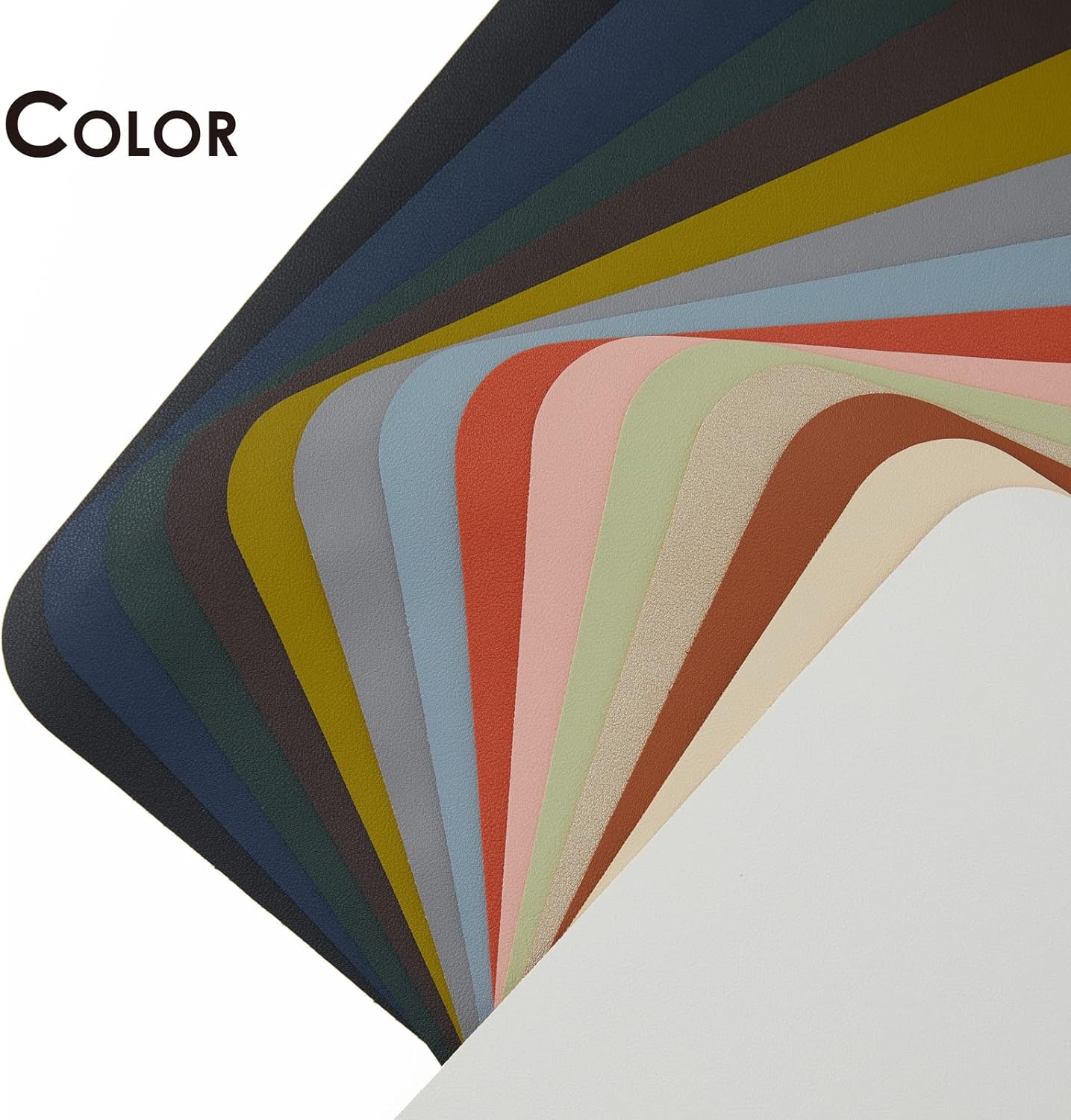 Cork Desk Mat - Dual-Sided Desk Pad for Office and Home - Desk Organization and Accessories - Ideal for Large Mouse Pad and Desk Mats on Top of Desks(Light Green,80cmx 40cm)