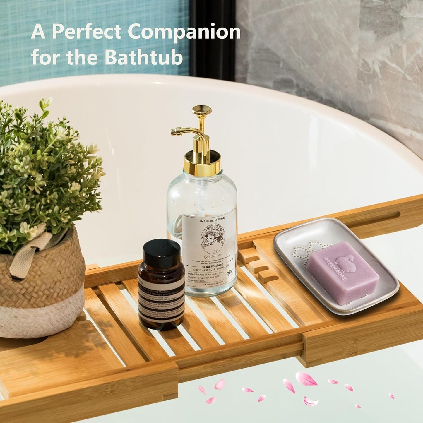 Gomakren Soap Dish for Shower, Christmas Ceramic Soap Dishes for Bar Soap Sponge, Shower Soap Holder Saver Tray for Bathroom Kitchen Sink, Easy to Clean, Beige
