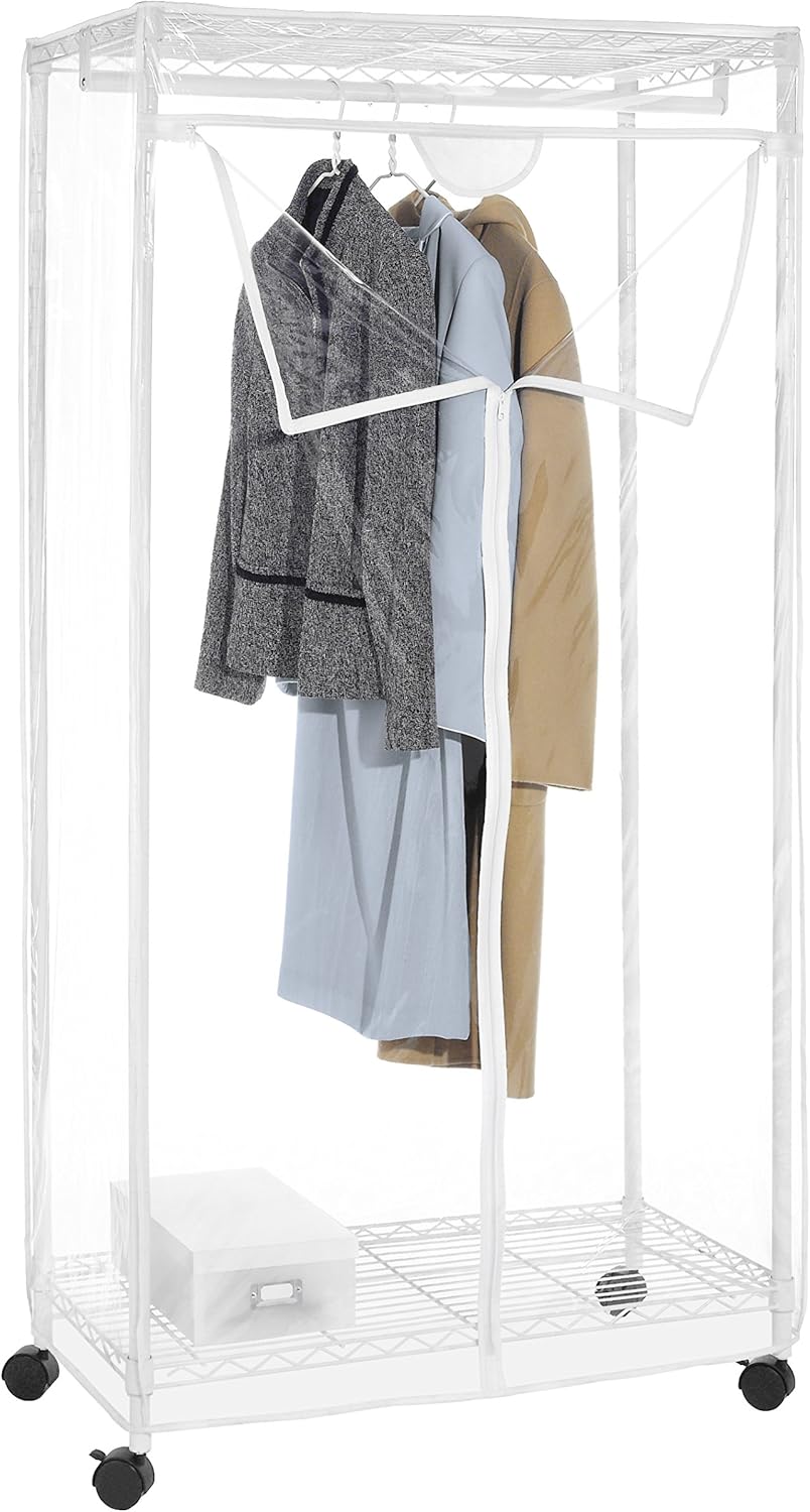 Whitmor Modern Industrial Wardrobe