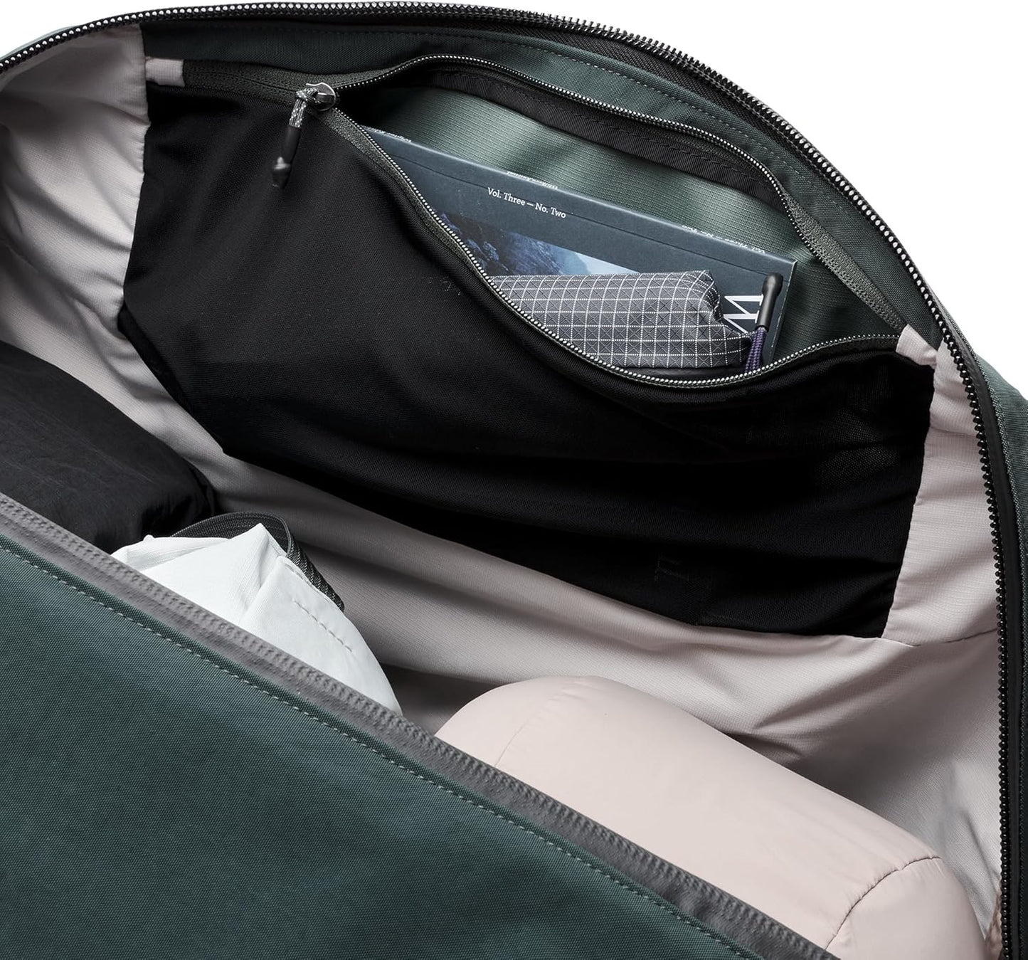 Bellroy Venture Ready Duffel 55L (large-format travel bag with streamlined organization and rugged materials) - DeepOcean