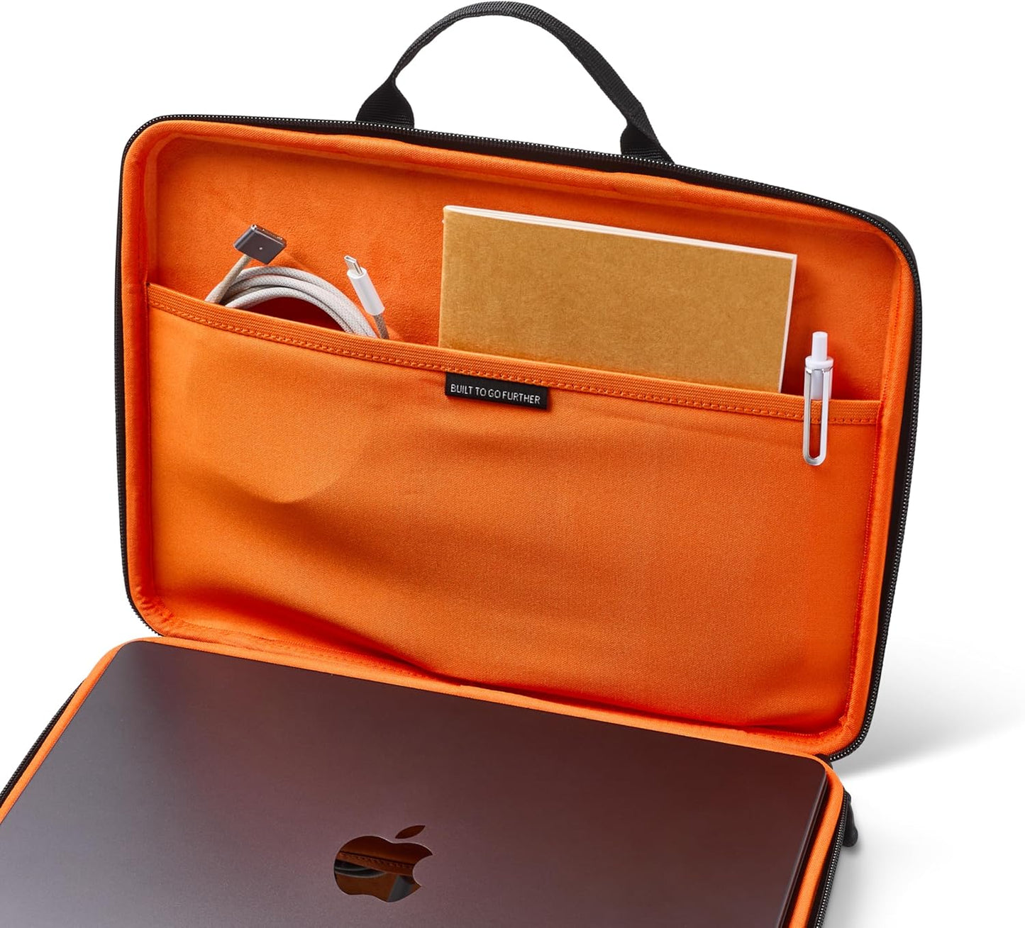 UAG Laptop Sleeve Case, Medium Sleeve, Fits Up to 13-14" Laptop, Shockproof Protective Carrying Computer Bag with Carrying Handle and Interior Accessory Pocket, Black