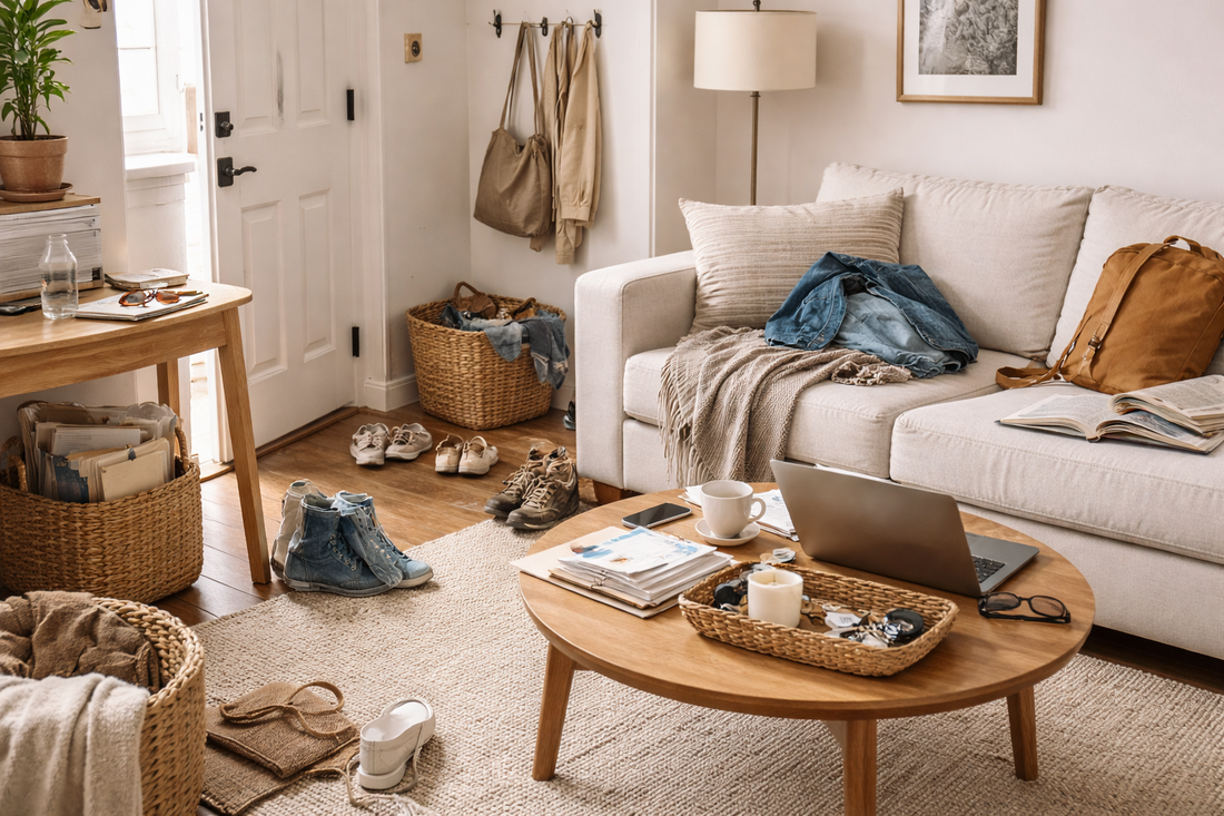 Why Small Homes Feel Messy So Easily—and What Actually Helps