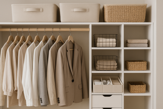 How to Transform Your Closet Into a Calm, Organized Space
