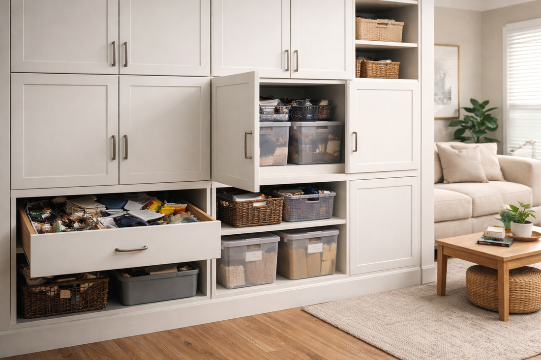 Why Hidden Storage Still Feels Messy