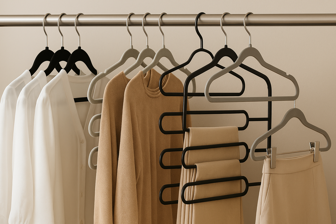Best Hangers for Small Closets: Save Space and Keep Clothes Neat