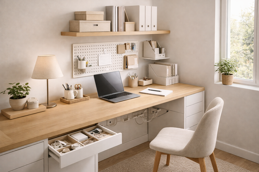 How to Create a Clean and Productive Home Office