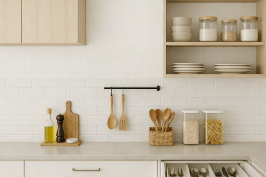 Smart Kitchen Storage Tips for a Calm and Efficient Home