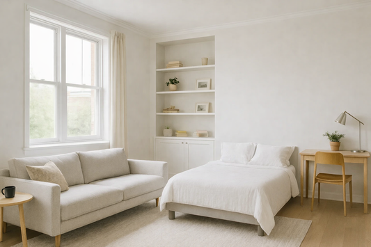 How to Organize a Studio Apartment for a Calm, Spacious Lifestyle