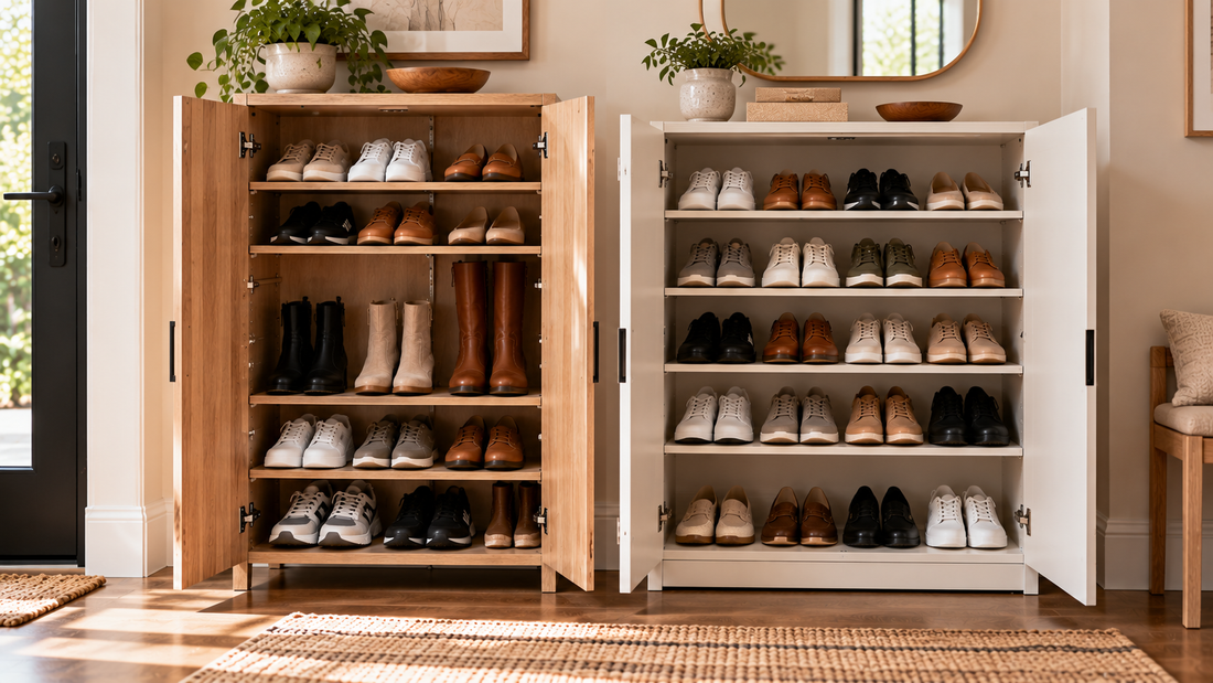 Adjustable-Shelf vs Fixed-Shelf Shoe Cabinet: Which Is Better for Different Types of Shoes?