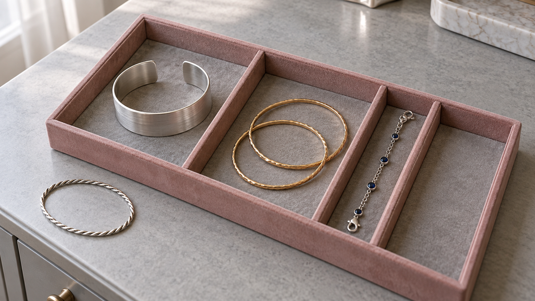 How to Organize Bracelets When Different Sizes Need Different Amounts of Storage Space