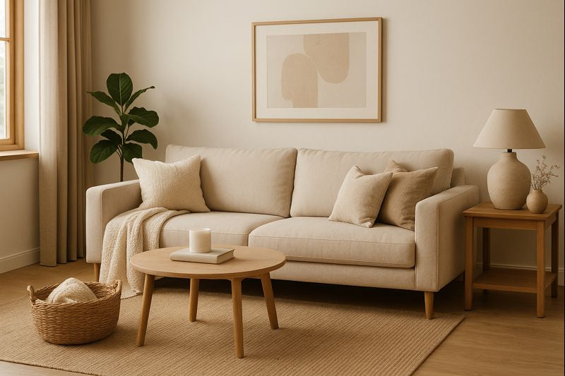 How to Create a Cozy, Clutter-Free Living Room