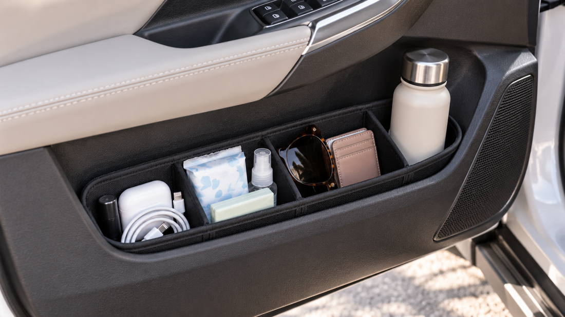How to Keep Small Items Organized in a Car Door Pocket Without Creating a Mixed Pile
