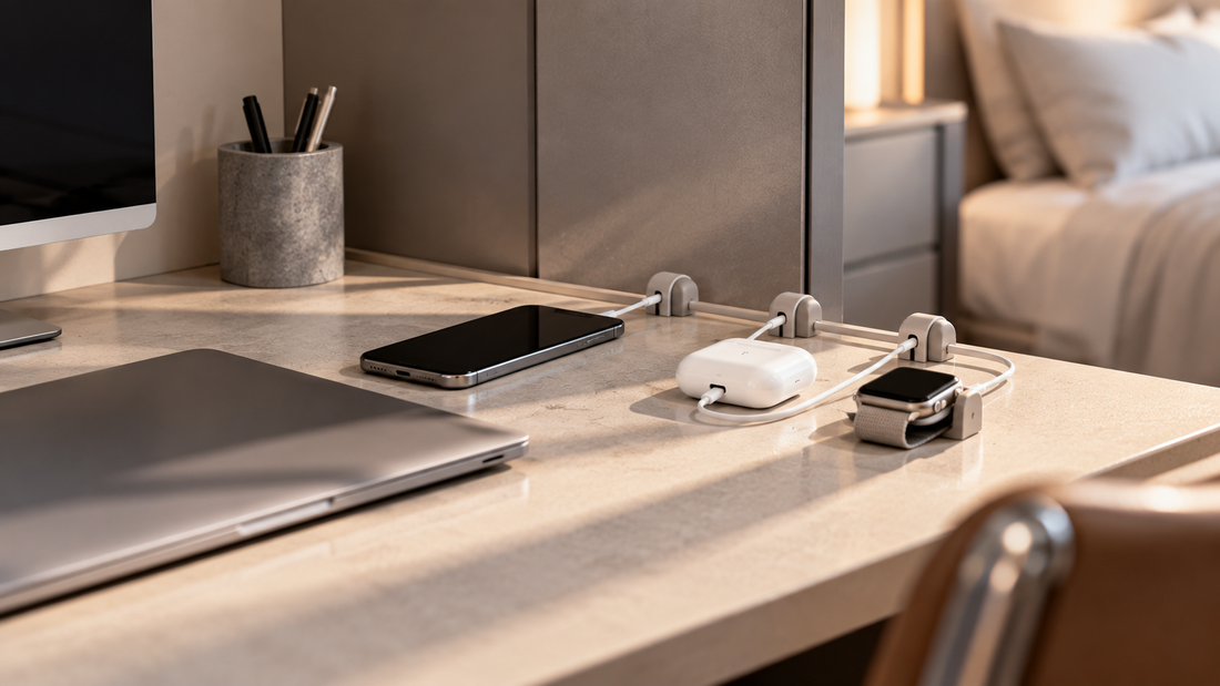 How to Organize Charging Cables When You Unplug Devices Every Day