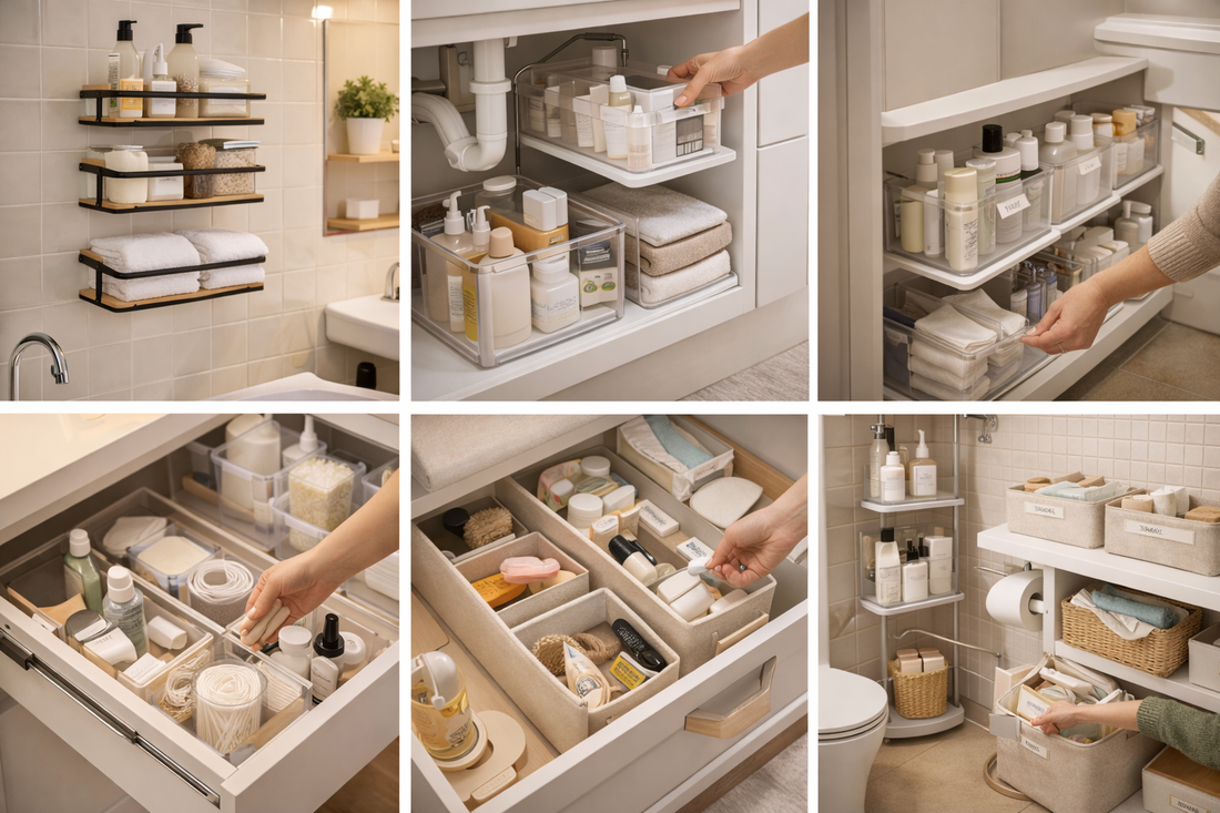Best Bathroom Organizers for Small Bathrooms That Save Space and Reduce Clutter