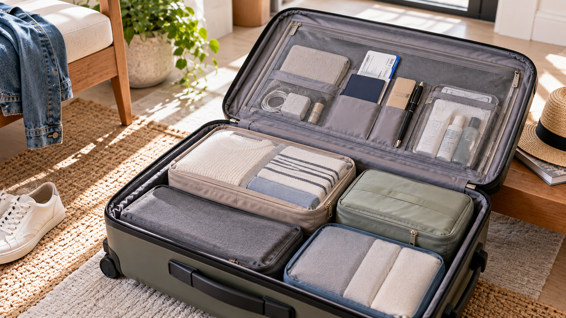 How to Organize a Suitcase So Frequently Needed Items Stay Near the Top
