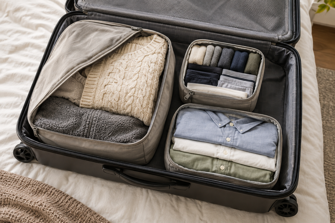 How to Organize a Suitcase When Some Clothes Take Up Much More Space Than Others