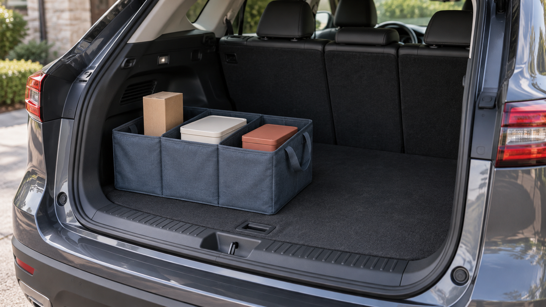 How to Organize a Car Trunk When Some Items Need to Stay Upright