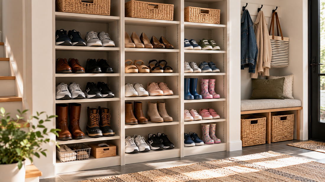 How to Organize Shoes for More Than One Person Without Mixing Everyone’s Pairs