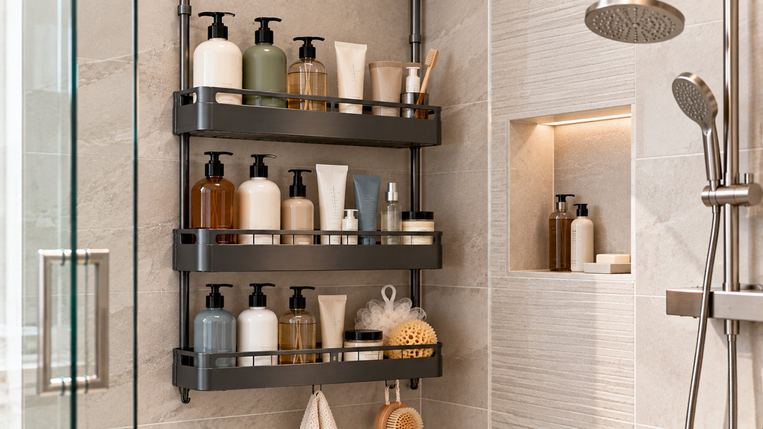 How to Organize Shower Products for More Than One Person