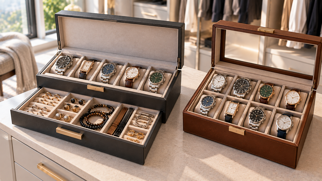 Watch Box With a Valet Drawer vs Watch-Only Box: Which Is Better for a Mixed Accessory Collection?