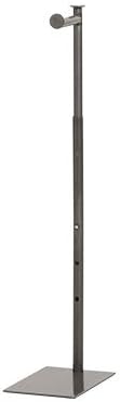 SSWBasics Raw Steel Purse Stand - 6"L Hang Rail with 5" of Hang Space | Counter Merchandise Hook | Purse Stands for Display | Handbag Display Stand for Stores and Boutiques