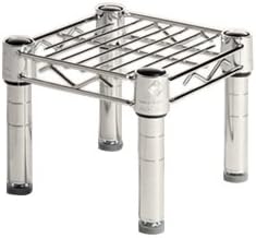 Shelving Inc. 8" d x 8" w Chrome Wire Shelving with 1 Tier Shelf, Weight Capacity 800lbs Per Shelf