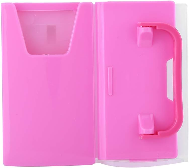 Adjustable Spill-Proof Milk Holder, Milk Carton Holder, Kitchen Tool Reusable for Toddlers Kids(red)