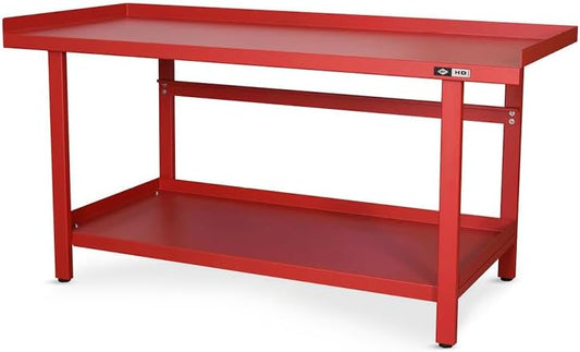 AFF Workbench - Heavy Duty Work Table with Storage Shelf - 1300 LB Capacity (Multiple Sizes available)