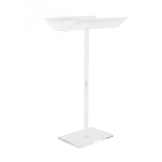 ANGGREK Acrylic Hair Extension Stand, Transparent Sectioning Display Hair Extension Holder for Salon Home